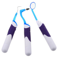 Personal Care LED Oral Dental Hygeine Teeth Cleaning Tool Kits Dental Mirror Plaque Remove Tooth Stain