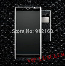2015 High Quality VIP Luxury Signature Aster Mobile phones Real Leather Quad Core 2GB RAM13MP SmartPhones