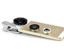 Mobile Phone Filter Lens Portable Universal Clip 0 67x Wide Angle Lens Fish Eye Lens Macro
