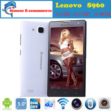 Cell Phones Original Lenovo S960 t MTK6592 Octa Core Smartphone Mobile Phone 5 IPS Android 4