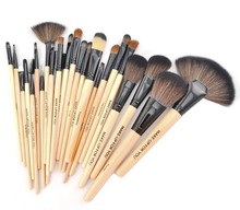 2015 HOT Professional 24 Pcs Makeup Brush Set Tools Make up Toiletry Kit Wool Brand Make