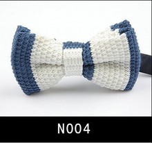2015 New Men’s Double-deck Knitted Bow Tie Male Wedding Bowties Many Styles Pattern Butterfly Ties For Men