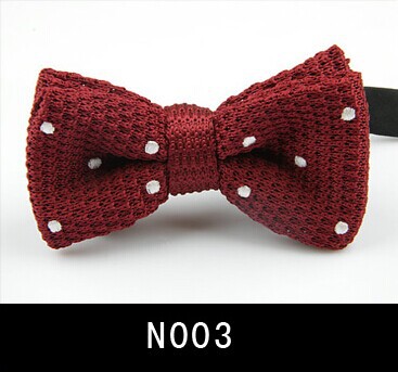 2015 Fashion New Men s Double deck Knitted Bow Tie Male Wedding Bowties Many Styles Pattern