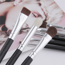 8pcs Black Handle Professional Eye Shadow Makeup Brushes Set Top Quality Cosmetic Eyeshadow Brush Kits 