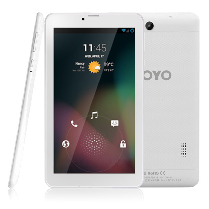 Voyo X6i Quad Core 3G Phone call Tablet PC 7 inch MTK8382 Android 4 2 1GB