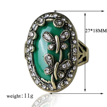 2015 New Dragonfly Love Rings For Women Plating Ancient Bronze Tibetan Silver Alloy Bohemian Sapphire Jewelry