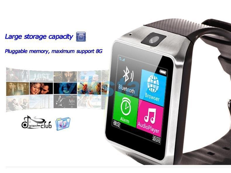 genuine new Watch Phone Bluetooth Watch phone WristWatch for Android watch Phone Smartphones Support SIM Cards