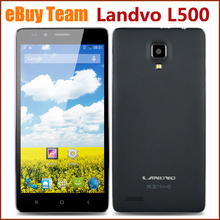 Original Landvo L500 Android 4.4.2 MTK6592 Octa Core Mobile Phones 5.0inch RAM 1GB ROM 8GB Unlocked WCDMA GPS HD IPS Smartphone