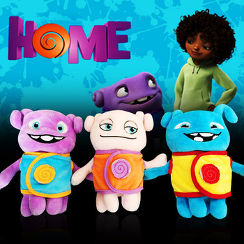 2015 dreamworks фильм домой - он Boov Rainb плюшевые мягкие игрушки - капитан Smek анимация в европе плюшевые игрушки подарок на день рождения детские игрушки