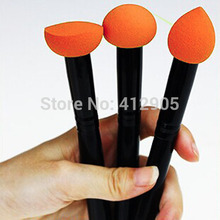 Non Latex Makeup Brushes Cosmetic Sponge Make Up Tools Set Use With Foundation Powder Free Shipping