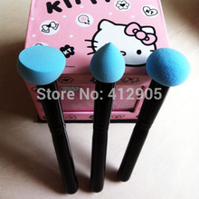 Non Latex Makeup Brushes Cosmetic Sponge Make Up Tools Set Use With Foundation Powder Free Shipping