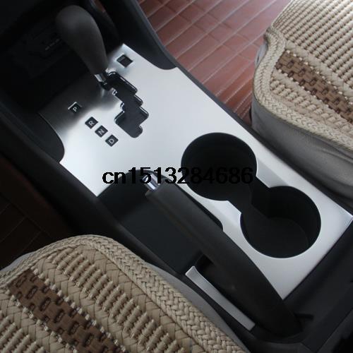 Car stainless steel modified gear sequins panel cover trim 3pcs for 2011 2012 2013 2014 Hyundai
