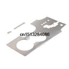 Car stainless steel modified gear sequins panel cover trim 3pcs for 2011 2012 2013 2014 Hyundai
