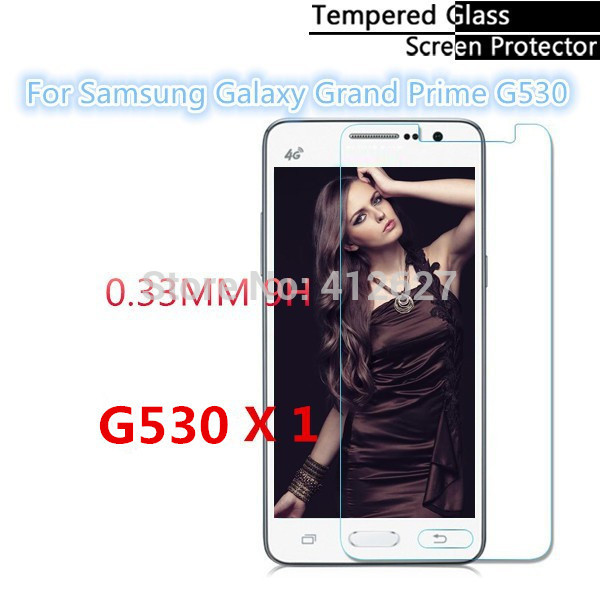 2015 new arrivel Tempered Glass Film Screen Protector For Samsung Galaxy Grand Prime G530 Free shipping