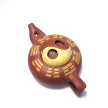 New Limited 250cc handmade yixing zisha clay teapot real Chinese purple sand tai chi pot kung
