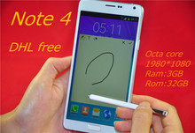 DHL Free Octa core 4G LTE Android Smartphone MTK6592 3GB Ram 32GB Rom 1920 1080 16MP