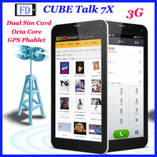 7 inch CUBE Talk 7X U51GT-C8 Octa Core Tablet PC Android 4.4 3G Dual Sim GPS Phablet 8GB HD IPS