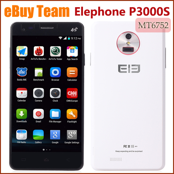 Elephone P3000S 6752 FDD LTE 4G 5 0 Android 4 4 2 MTK6752 Octa Core 1920