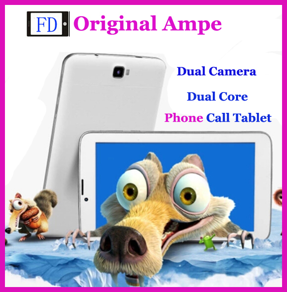 Ampe A77 7 inch 1024 600 Android 4 2 MTK6572 Dual Core Phone Call Tablet PC
