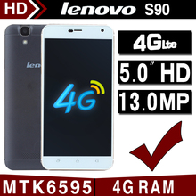 Original Lenovo S90 c MTK6592 Octa Core 5.0” IPS Mobile Phone 4G RAM 32G ROM 13.0MP Android 4.4 cell phones 4G LTE FDD