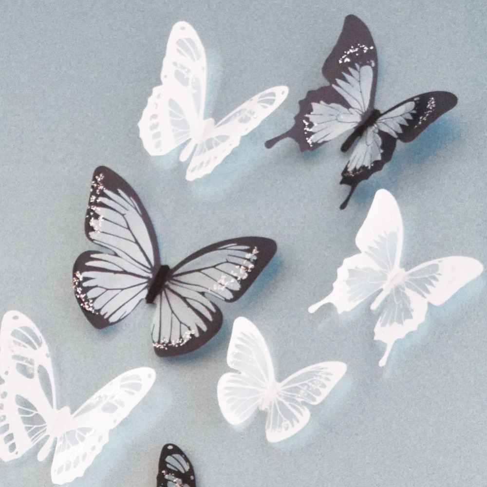 DIY 3D Butterfly Wall Art DIY 3D Butterfly Wall Art