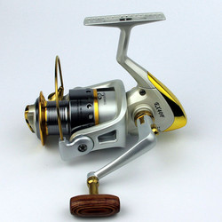 Carretel de giro do alumínio do carretel EX40F 9+1BB da pesca do desempenho excelente