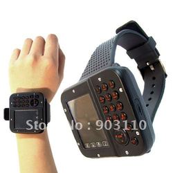 WHOLESALE GIFT & free shipping - Watch Cell Phone Mobile Quad Band Camera Mp3 AK-10 Unlocked Dual Sim Touch wrist XT702 c6 c5000(China (Mainland))