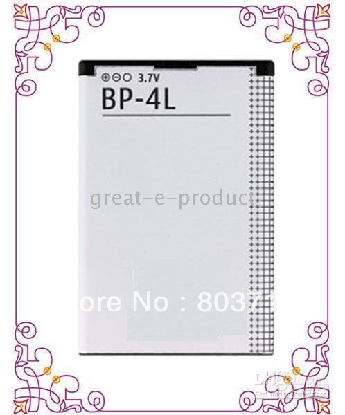50pcs/lot,1500mah,BP-4L BP4L 4L lithium cellphone battery for E61i E90 E71 E63 N810 mobile phone(China (Mainland))