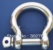 Paracord pulseiras tipo europeu grilhão arco m4*20pcs aço inoxidável 316 marine/barco de hardware