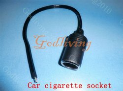 Car power Socket auto Cigarette lighter female Socket 20pcs/lot Free shipping SL-100(China (Mainland))