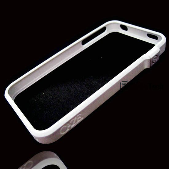 Free Shipping,50 pcsX ultra thin Silicon+pc bumper case for iphone 4 ...