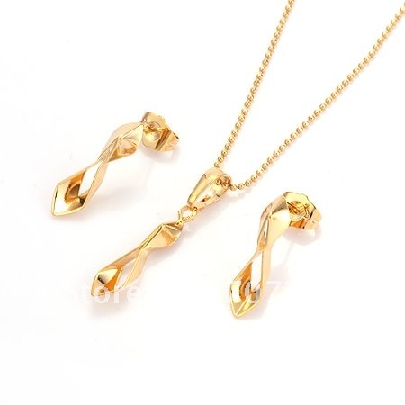 fashion-jewelry-set-women-18k-yellow-gold-filled-simple-hot-necklace ...