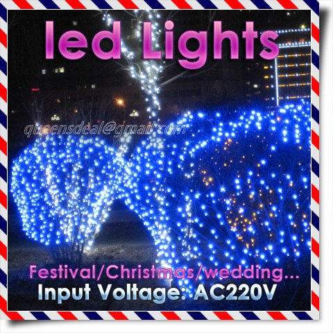 Free Shipping New colorful led Christmas lights Wedding tree String Strips