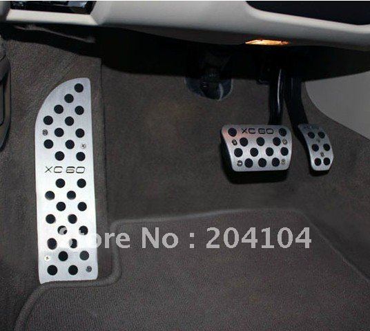 free shipping! VOLVO XC60 aluminum alloy gas pedal break pedal ...