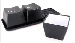 Free shipping Keyboard cup fashion cup per set include ctrl del alt 3 pieces A072(China (Mainland))