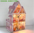 New arrival DIY little house sunshine Alice Cabin model FULL HOUSE best gift for valentine's  free shipping