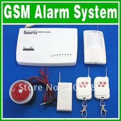 Frete grátis gsm wireless home security sistema de alarme + auto discagem o-663