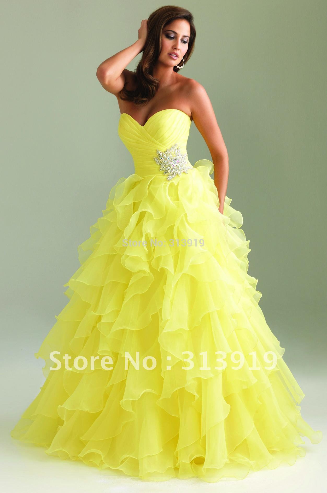 Yellow Debs Dress Online Hotsell, UP TO ...