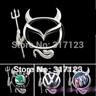 3d Devil Cool Car Decals PVC Funny Bumper Stickers From China Cheap ...