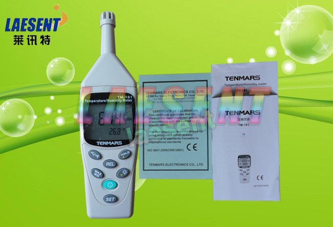 TM-181 Temperature and Humidity Meter with Backlit function and free shipping(China (Mainland))