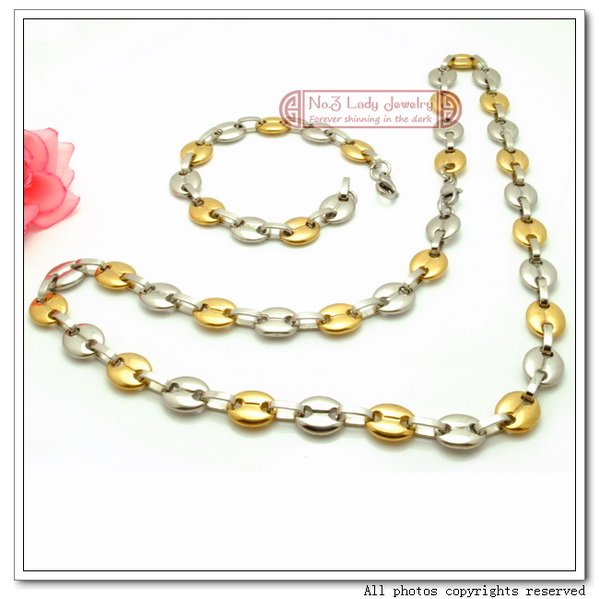 ... Jewelry-Set-Bracelet-Chain-Necklace-Fashion-Mens-Jewelry-Wholesale