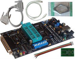 Spi 25xx pcb5.0e willem programador eprom, bios009 pic, apoyo 0.98d12, clip de promoción plcc32+soic 8 adaptador de clavija