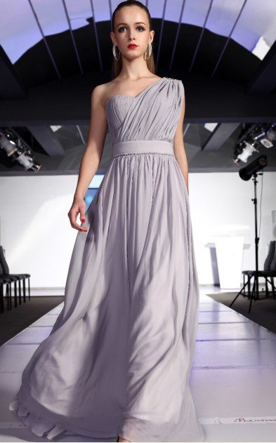 ... women-s-dresses-simple-one-shoulder-grey-chiffon-prom-dress-with-sash