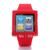 10pcs/lot New Silicone Gel Watch Band Wrist Strap Soft Case Cover For iPod Nano 6 6th Gen, Free shipping