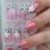 Pre design Nail Tips Acrylic with various designs in stock  False Nails for Party, Photography Show   24pcs/pack Free Shipping