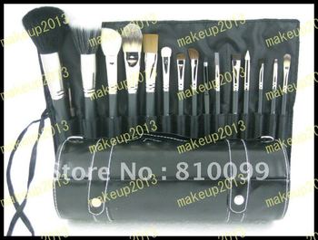 Good Makeup Brushes on 2012 New M Good 16 Pieces Makeup Brushes Set  Leather Bag  Free