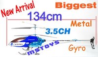 New Arrival 134cm 3.5CH bigest QS8006  RC helicopter in the world with gyro(3.5ch) model radio remote control R/C helicoptor
