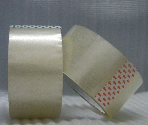 2.5"'*100Y white scotch tape, high stickiness,best product for package,100pc/carton(China (Mainland))