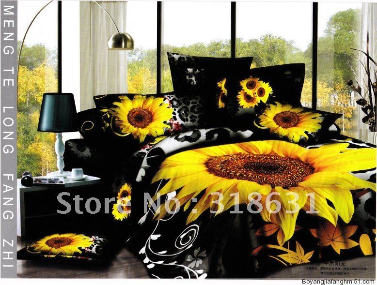 Shop Popular Black Yellow Bedding from China | Aliexpress