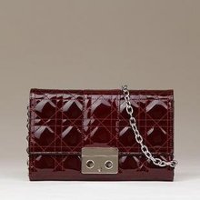 Top Quality Top Layer Patent Sheepskin Leather Cannage Lady Luxury Chain Crossbody Bag Chain Shoulder Bag Clutch Handbag Fashion